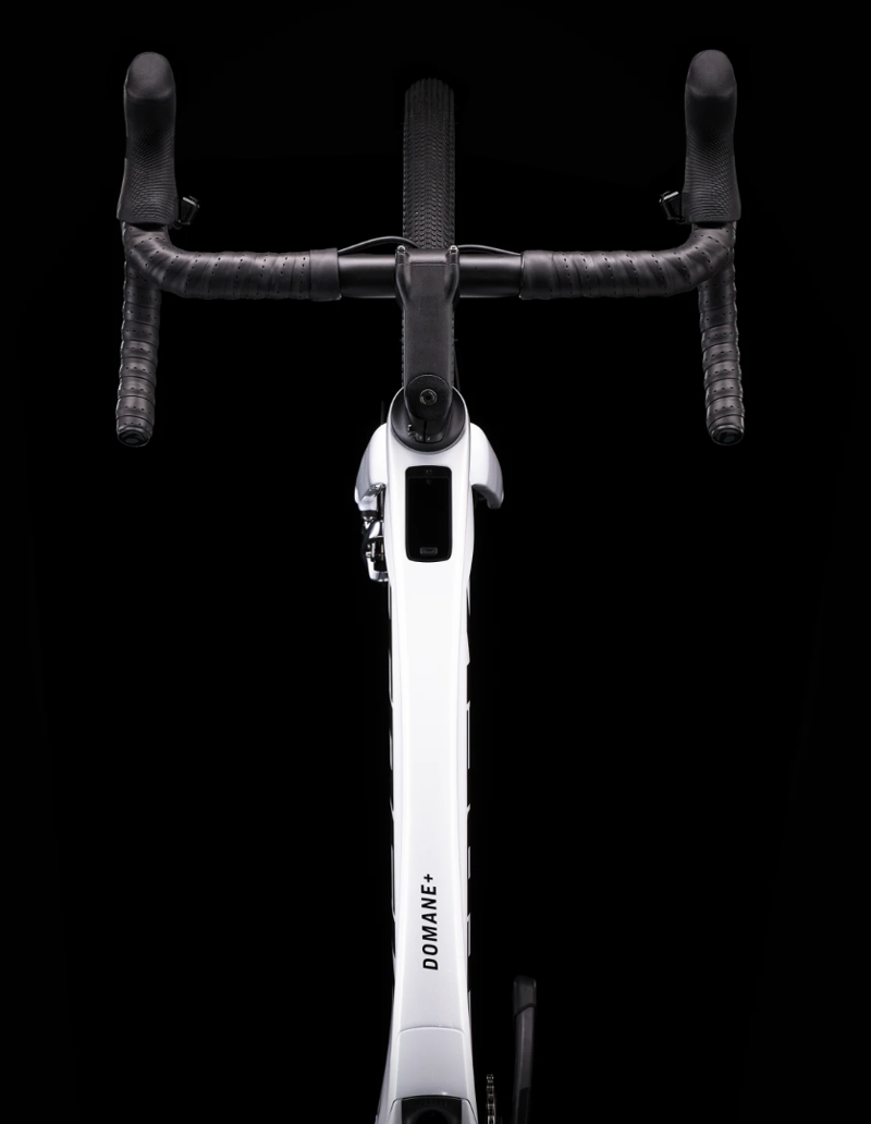 Trek Domane+ SLR 9 eTap Electric Carbon Road Bike 2024 in White-6